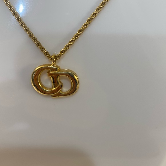 Christian Dior Adjustable Necklace With A Dust Bag About 17” - Picture 2 of 11